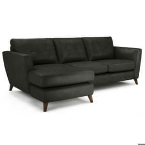 Lounge Company Holly Chaise Left Hand Unit - Leather